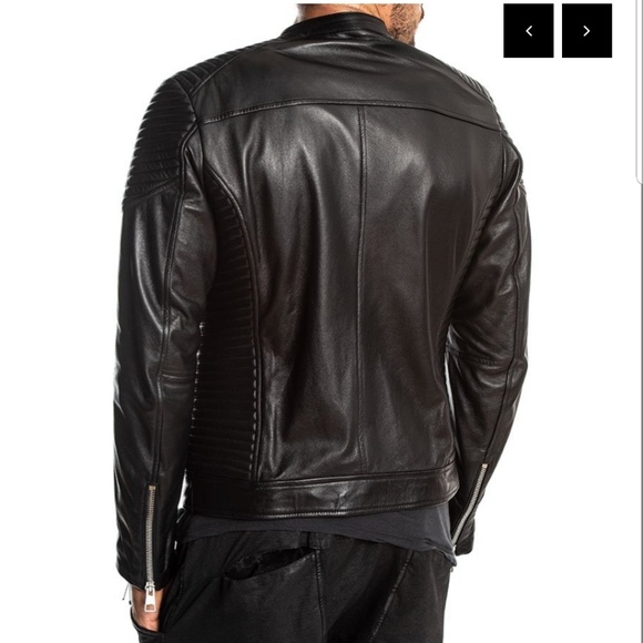 Leather Jacket on Black (Nohow) - Picture 6 of 8